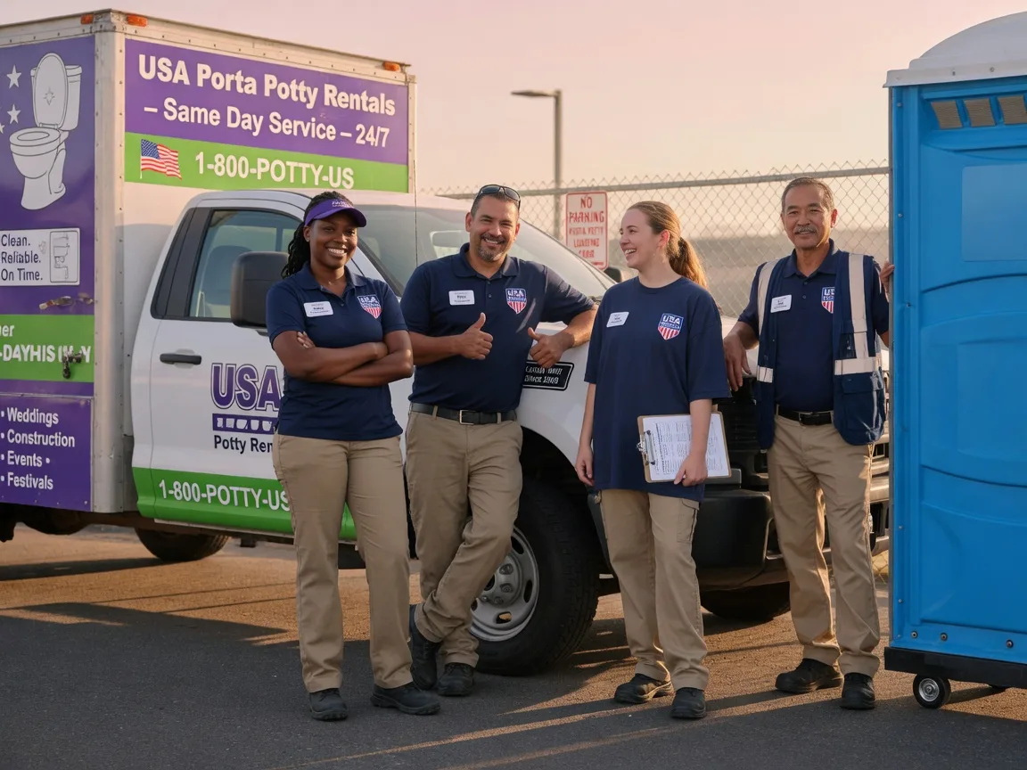 Porta Potty Rental company in Fosters, AL